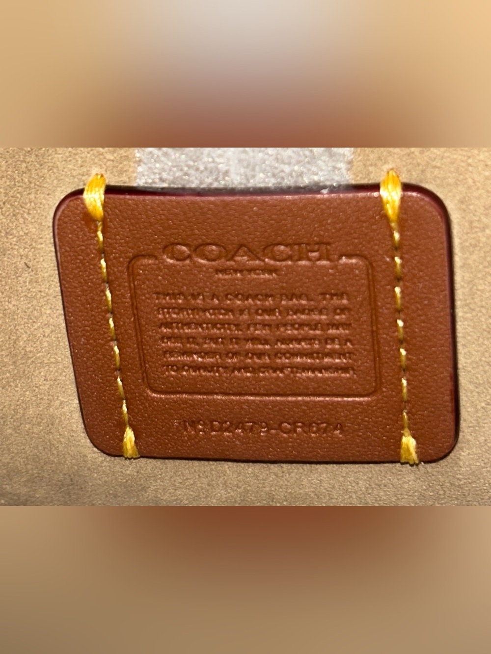 Coach Lana 23 Suede/Peanut - Picture 10 of 13